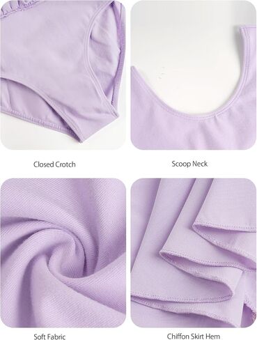 Ballet Leotards for Girls, Girls Dance Outfit with Skirt, Ballerina Ballet Dress for Toddler Girls/Junior in Saudi Arabia