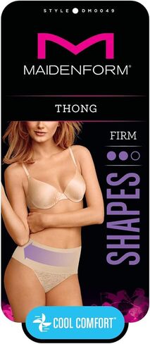 سراويل داخلية نسائية من Maidenform من الدانتيل من Tame Your Tummy، ملابس داخلية ذات تحكم ثابت (ألوان قديمة) in Saudi Arabia