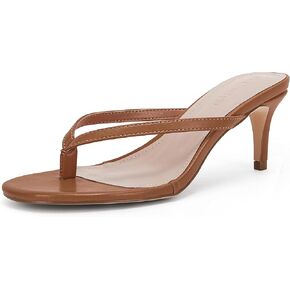 Coutgo Women's Kitten Heels Flip Flops Thong Heeled Sandals Round Open Toe Comfortable Summer Beach Shoes in Saudi Arabia