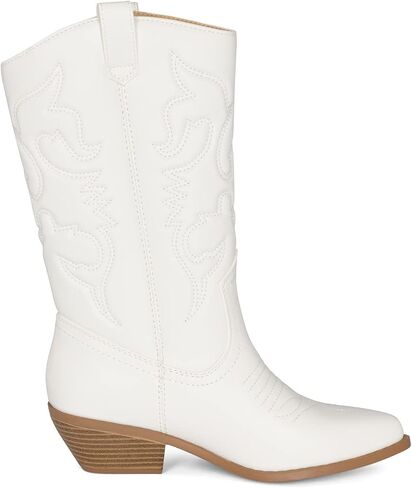 Chariot & Co Ring Women’s Western Cowgirl Boots – Mid-Calf Style with 2" Heel in Multiple Colors in Saudi Arabia