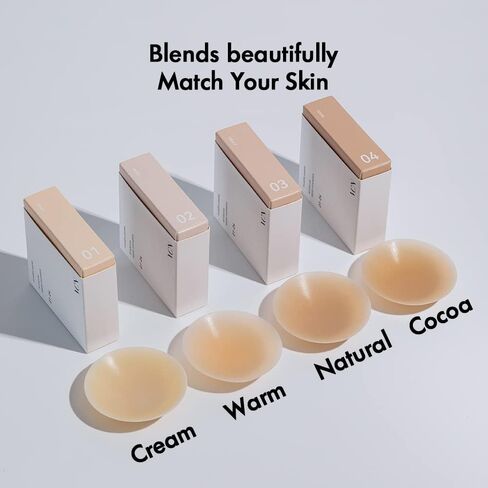 غطاء الحلمة من VCNBRA - أغطية حلمات من السيليكون اللاصق القابل لإعادة الاستخدام وبتلات الثدي الرفيعة جدًا وأغطية الحلمات غير المرئية in Kuwait