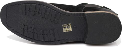 حذاء Enzo Romeo BL01 للرجال من تشيلسي، فستان أنيق سهل الارتداء من الجلد السويدي، حذاء للكاحل in Kuwait