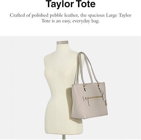 Coach Polished Pebble Leather Taylor Tote in Saudi Arabia