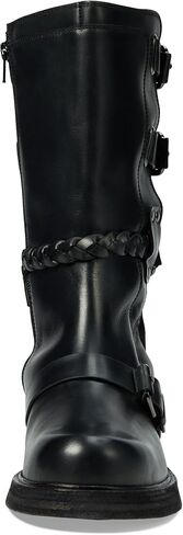 Free People Billie Buckle Women’s Boots - Leather Upper - Leather Lining & Insole - Triple Buckle Design in Saudi Arabia