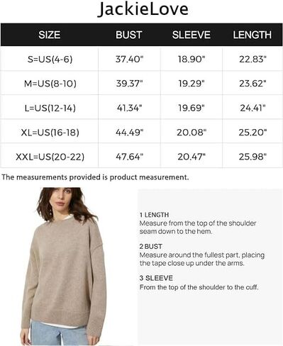Women's Lightweight Soft Petite Crewneck Lightweight Solid Plain Sweaters Fall Winter Pullover Jumper Tops in Kuwait