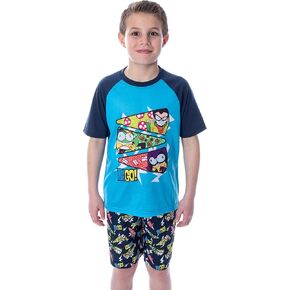 ابطال التايتنز انطلقوا! الأولاد بيتزا الطبقة بيجامة مجموعة قصيرة in Kuwait