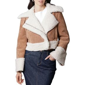 جاكيت من الشيرلينغ الصناعي قصير من Avec Les Files in Kuwait