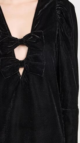 Sea Women's Paloma Velvet Long Sleeve Dress in Saudi Arabia