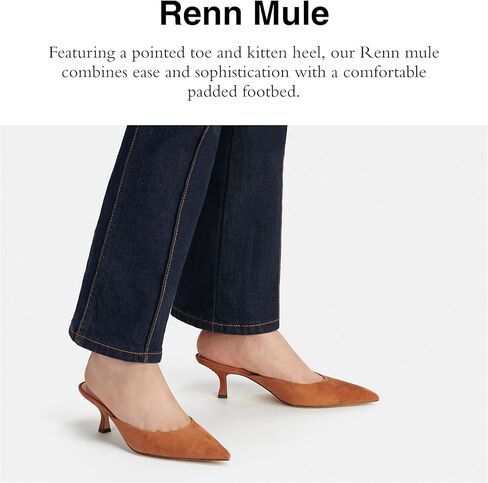 حذاء Renn Suede Mule النسائي من Coach in Kuwait