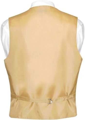 Men's Dress Vest & NeckTie Solid PINK Color Neck Tie Set for Suit or Tuxedo in Saudi Arabia
