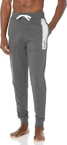 BOSS mens Authentic Cuffed Lounge Pants With Sporty Logo Sweatpants in Saudi Arabia