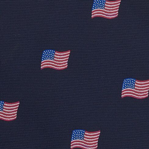 رابطة عنق أمريكية منسوجة للرجال من Jacob Alexander American Flags in Saudi Arabia
