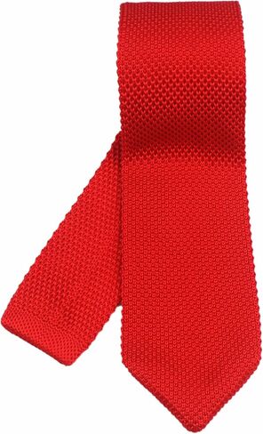 Men's Skinny Knit Tie Vintage Solid Color Casual Formal Designer Necktie 2.75" in Saudi Arabia
