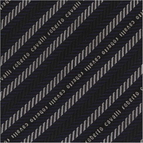 روبيرتو كافالي ربطة عنق للرجال ESZ040 D0060 اسود/رمادي، 3-58, أسود/رمادي, 3-58 in Kuwait