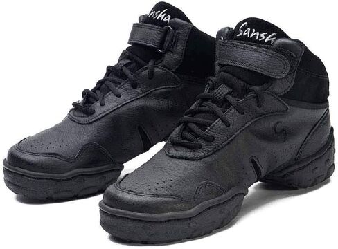 حذاء رياضي من Skazz by Sansha Women's Dance Studio Exercise Leather TPR Split-Sole Boomerang (US 7.5 / Skazz 08 M) in Saudi Arabia