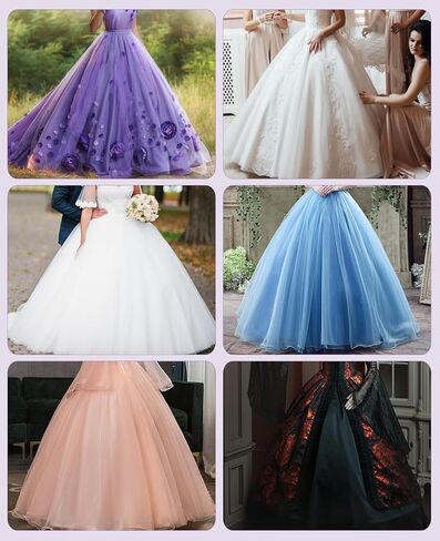 تنورة نسائية من Mayper تنورة داخلية من قماش قطني قابلة للانزلاق لفستان الزفاف تناسب معظم المقاسات باللون الأبيض in Kuwait