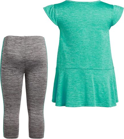 adidas girls 2 Piece 3-stripe Tight Set in Saudi Arabia