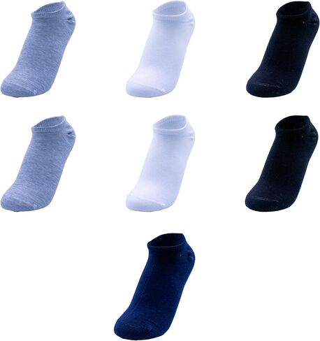 جوارب ALEX YVN نسائية قطنية ذات قصة منخفضة 7 عبوات in Kuwait
