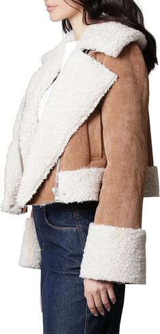 جاكيت من الشيرلينغ الصناعي قصير من Avec Les Files in Kuwait