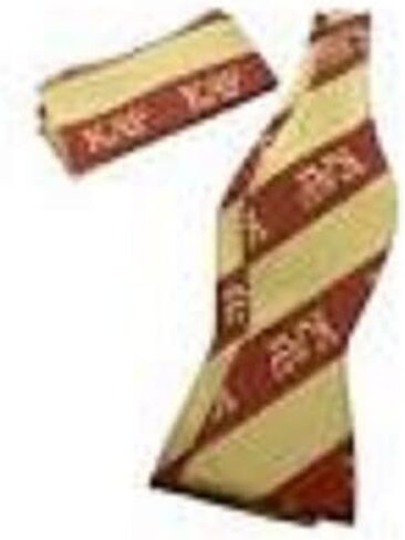 Kappa Alpha Psi Fraternity Self-Tie Bow Tie & Handkerchief Set …, Red, M in Kuwait