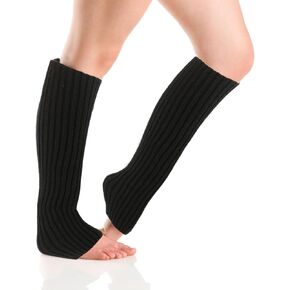 Dohia Leg Warmers for Women 80s Leg Warmer Accessories Ribbed Knitted Long Socks for Girls Goth Legwarmers D1-QDBNWT in Saudi Arabia