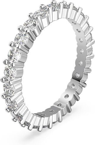 SWAROVSKI Constella Ring Set Collection, Clear Crystals, Rhodium Tone Finish in Saudi Arabia