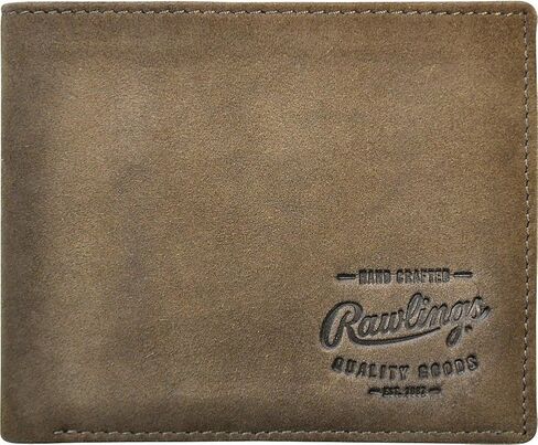 Rawlings Men's Double Steal Bifold, Brown, One Size in Saudi Arabia