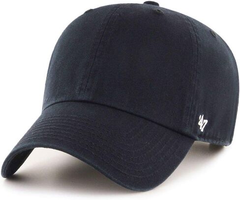 '47 Brand Clean Up Blank Dad Hat - One Size (Black) in Saudi Arabia