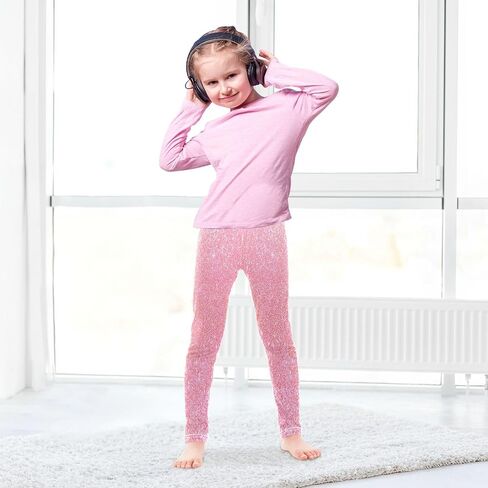 Boccsty Christmas Leggings Winter Kids Yoga Pants Dance Active Tights 4T-10T in Saudi Arabia