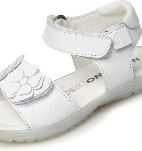 Naturino Girl's Begonia (Toddler/Little Kid) White EU 28 (US 11 Little Kid) M in Saudi Arabia