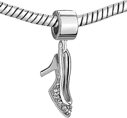 حذاء NARTGO للسيدات والفتيات المثير ذو الكعب العالي متوافق مع أساور Pandora Charms in Saudi Arabia