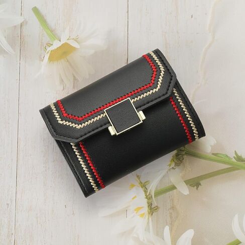 محفظة بطاقات الائتمان MyfavoriteK، حامل حافظات البطاقات للنساء، حجم صغير (أخضر) in Kuwait