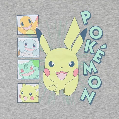 تي شيرت لعبة بطاقات البوكيمون شخصيات الفتاة باستيل بيكاتشو تي شيرت Crewneck in Kuwait