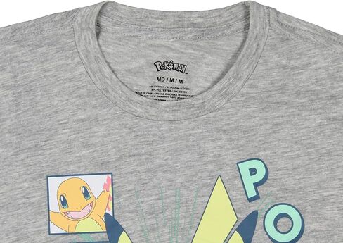 تي شيرت لعبة بطاقات البوكيمون شخصيات الفتاة باستيل بيكاتشو تي شيرت Crewneck in Kuwait
