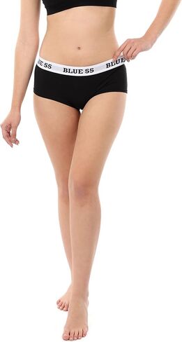 Blue 55 Women's Brief Panties Underwear Breathable Cotton Boyshort / Hipster, Bikini / Tanga Tag Free in Saudi Arabia
