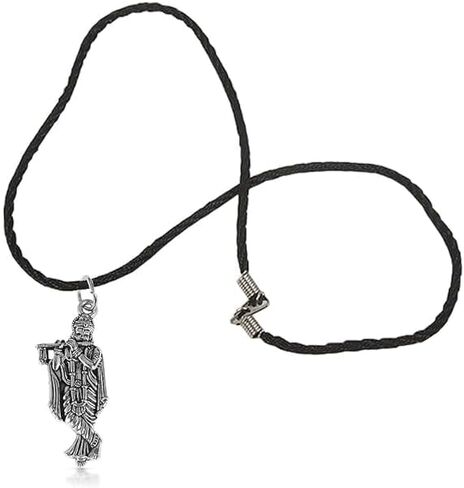 FAB_Collection_Crafts |Hindu God Lord Shri Krishna/Thakur Ji/Govinda/Kanha With Basuri/Murli Locket | without chain. in Saudi Arabia