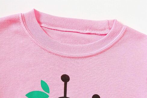Little Hand Toddler Baby Girls Pajamas Kids Short Sets Cotton Pjs Sleepwear Summer Clothes 2-7 Years in Kuwait