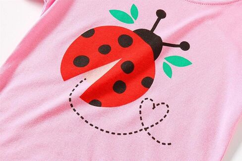 Little Hand Toddler Baby Girls Pajamas Kids Short Sets Cotton Pjs Sleepwear Summer Clothes 2-7 Years in Kuwait