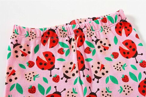 Little Hand Toddler Baby Girls Pajamas Kids Short Sets Cotton Pjs Sleepwear Summer Clothes 2-7 Years in Kuwait
