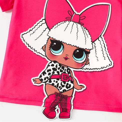 L.O.L. Surprise! Little Big Girls Short Sleeve Cute T-Shirt Girls Active Tops Tees 4-13 Years in Saudi Arabia