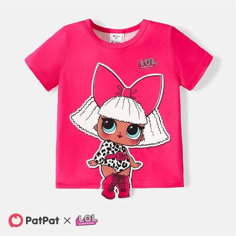 L.O.L. Surprise! Little Big Girls Short Sleeve Cute T-Shirt Girls Active Tops Tees 4-13 Years in Saudi Arabia