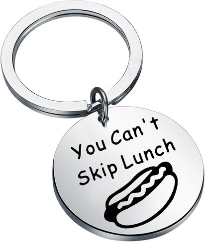 HOLLP Hot Dog Gift Easter Gift You Can’t Skip Lunch Keychain for Fans in Saudi Arabia