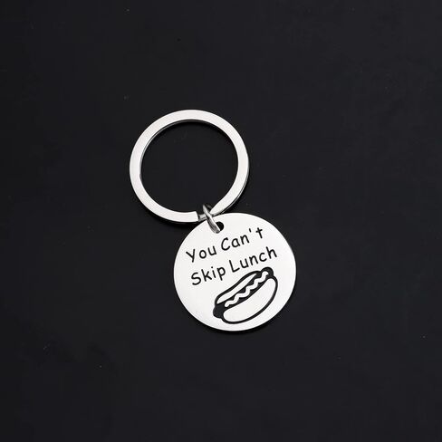 HOLLP Hot Dog Gift Easter Gift You Can’t Skip Lunch Keychain for Fans in Saudi Arabia