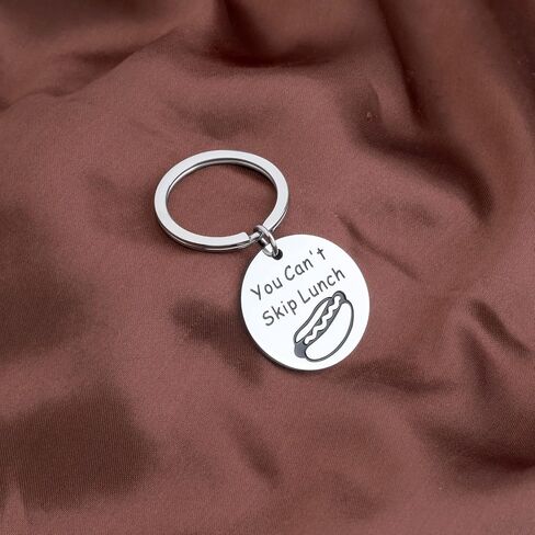 HOLLP Hot Dog Gift Easter Gift You Can’t Skip Lunch Keychain for Fans in Saudi Arabia