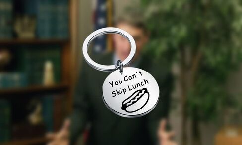HOLLP Hot Dog Gift Easter Gift You Can’t Skip Lunch Keychain for Fans in Saudi Arabia