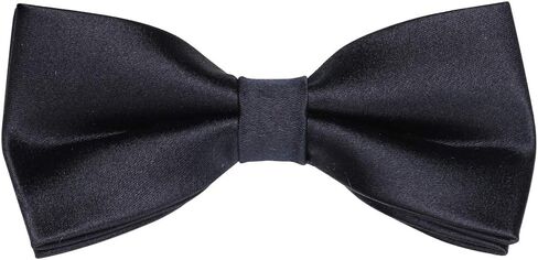 iHomor 100% Silk Mens Bow tie Bowtie Tuxedo Wedding Solid Color Formal Bow Ties for Man in Saudi Arabia