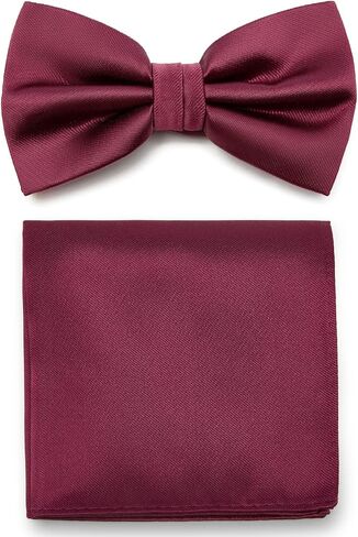 iHomor 100% Silk Mens Bow tie Bowtie Tuxedo Wedding Solid Color Formal Bow Ties for Man in Saudi Arabia