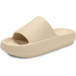 incarpo Slides for Women Pillow Slippers Ultra-Soft Non-Slip Indoor Shower Shoes Ultimate Comfort with Ultra-Cushioned Thick Sole