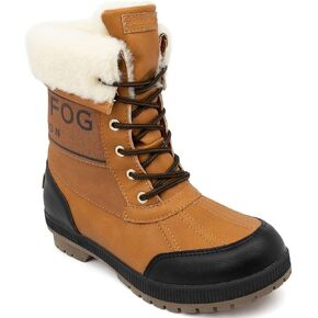LONDON FOG Womens Minny Cold Weather Snow Boot Warm Lined Winter Boots