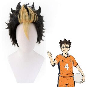 شعر مستعار BEAUTY FLAG قصير برتقالي اللون من هيناتا شويو التأثيري لأزياء Haikyuu شعر مستعار صناعي أنيمي Harajuku لحفلات الهالوين (تحتاج إلى تصفيفه بنفسك) in Kuwait